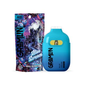gramlin blue dream sativa cartridge thc 88.94%