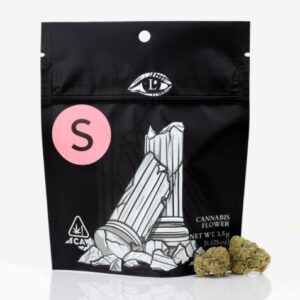 eyeelle | lemon skunk | flower | 1/2oz sativa thc 26.01%