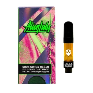 alien labs dark web indica cured resin vape scale 1 g 73.28% thc