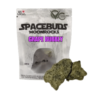 grape bubbly moonrocks by space buds 3.5g