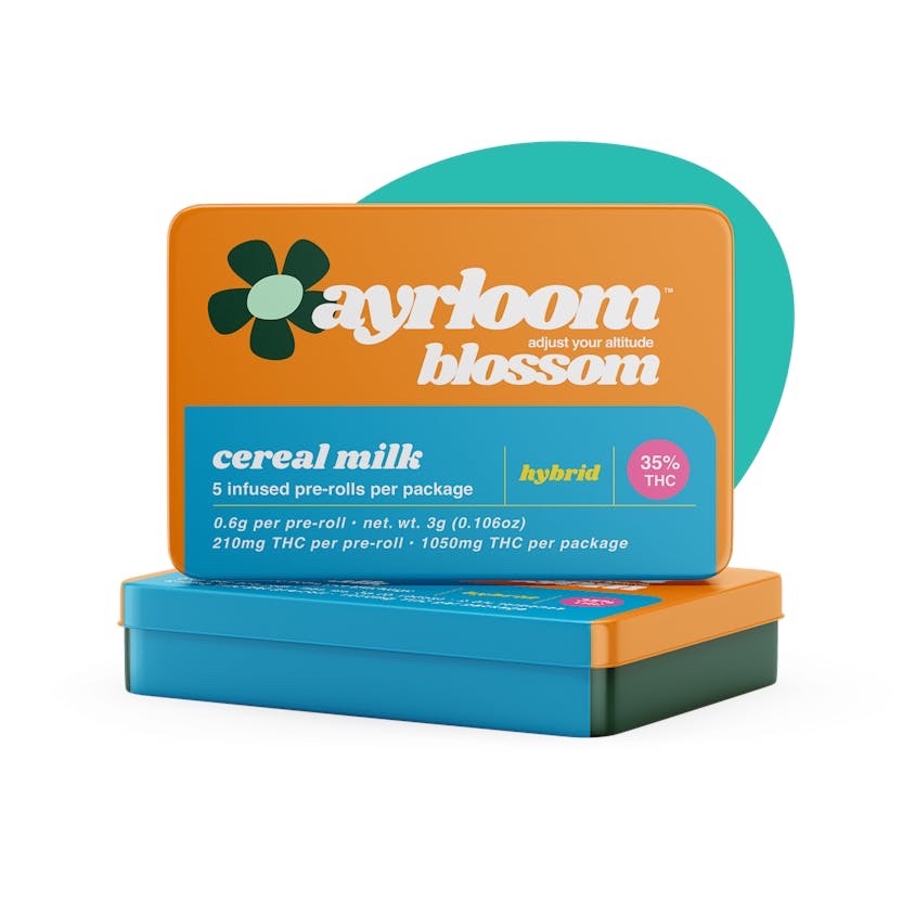 img_0491.jpeg Ayrloom | Cereal Milk Infused Pre-Roll | 5 Pack| - Image 1