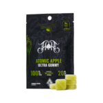 Heavy Hitters Atomic Apple | Hybrid – Ultra Pure Gummies – 100mg THC hybrid