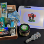 One 1/8th of Craft Reserve THCA Flower (Dealer’s Choice)
One 12oz can of Snapdragon Soda (Doobie Blast 25mg D9, or Lemonade Haze 10mg D9) or One 16oz can of Dam Water 50mg D9
One lighter
One pack of Snapdragon pre-rolled cones