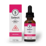 Select Ratio Unflavored Drops 18:1 CBD:THC Tincture