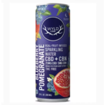 WYLD Blueberry Pomegranate CBD:CBN Sparkling Water | 25mg:5mg