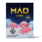 Mad Labs | Pink Sherbert | Vape Cartridge | Sativa THC 89.09%