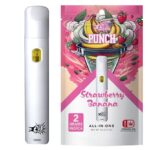 Punch Edibles & Extracts Strawberry Banana Distillate AIO (2g)